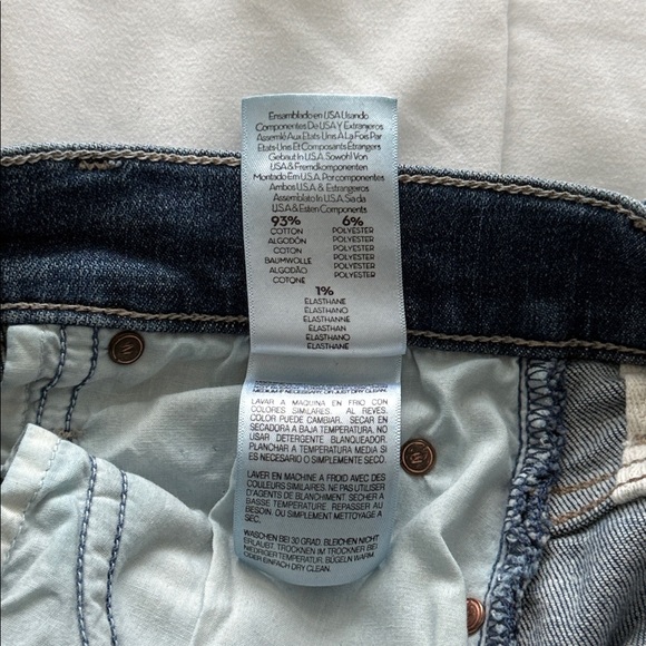 MOTHER Denim The Stunner Chew in Off Duty Size 27 - Picture 11 of 11